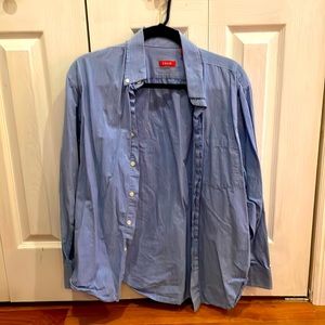 Izod long sleeve button down dress shirt